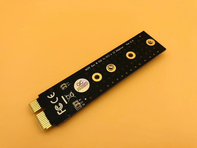 PCIE к M2 адаптер PCI E Express M Соединитель в форме ключа NVMe SSD X1 Raiser поддерживает 2230 2242 2260
