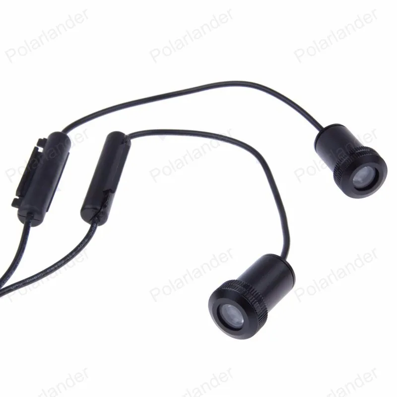 5 Вт прожекторная лампа 2 шт./лот Led авто Логотип Эмблема Лазерная LED дверь