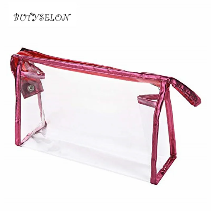 Косметика Make Up Bag/Организатор Прозрачный Водонепроницаемый косметичка ПВХ виниловый молнии несессер отпуск дорожные аксессуары орга