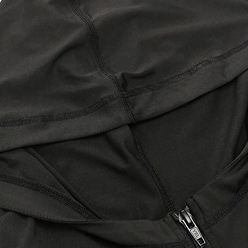 DIQIAN Breathable Hooded Running Jacket Women Long Sleeve Bodybuilding Female Sport Gym Yoga Jackets Sportwear 2XL | Спорт и