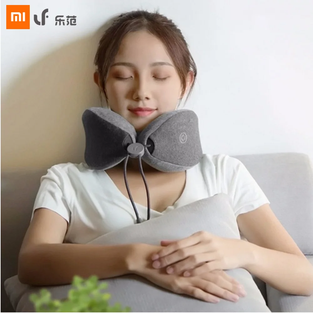 Оригинальный Xiaomi LF u образный массажер для шеи подушка сна расслабляющий мышц