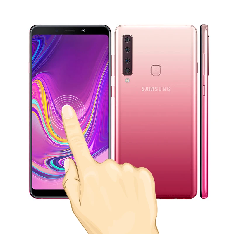 Защитные пленки на весь экран для Samsung Galaxy A9 2018/A9 Star/A9S с защитой от царапин