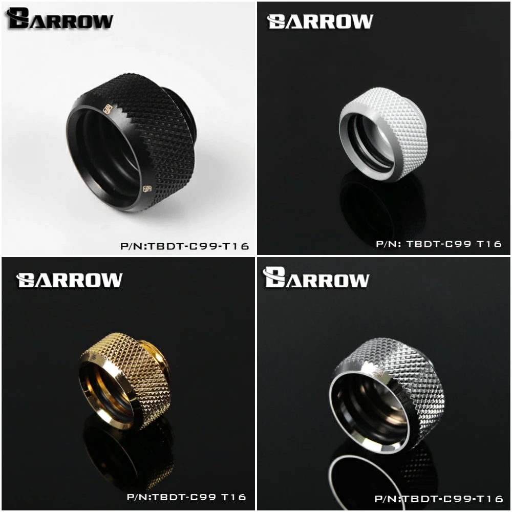 

Barrow G1/4" 16mm Multi Function Hard Tube Joint Fitting Connector TBDT-C99 T16