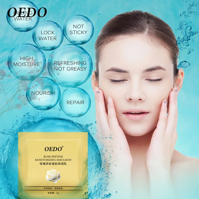 50pcs Rose Peptide Moisturizing Emulsion Skin Care Whitening Anti-aging Oil-control Repair Water Lock Anti Wrinkle Face Cream | Красота и