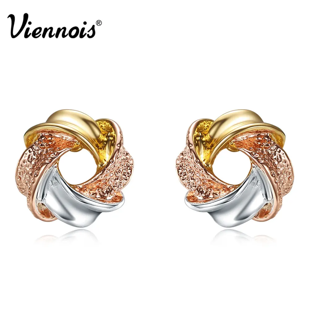Viennois Горячие Многоцветный Кольцо Серьги Стержня для Девушку Сладкий Красочные