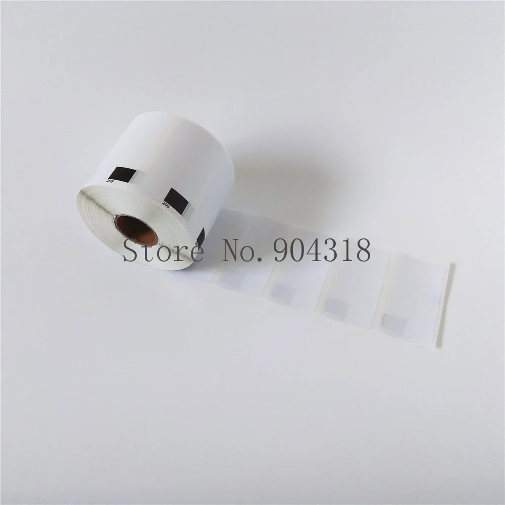 Термоэтикетки Brother DK 11209 DK11209 50 x рулонов совместимые с DK-11209 1209 29х62 мм QL 570 580 700 720 1050