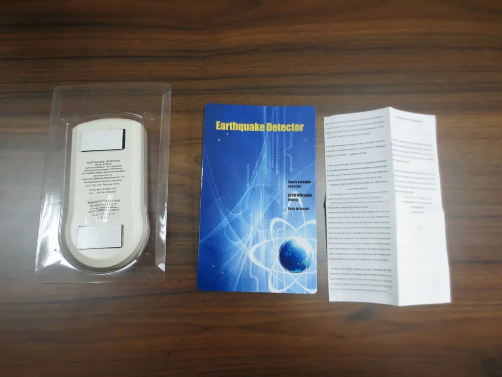 10pcs/Lot Earthquake Detector Motion sensitive Device for Home Offices and School classrooms |