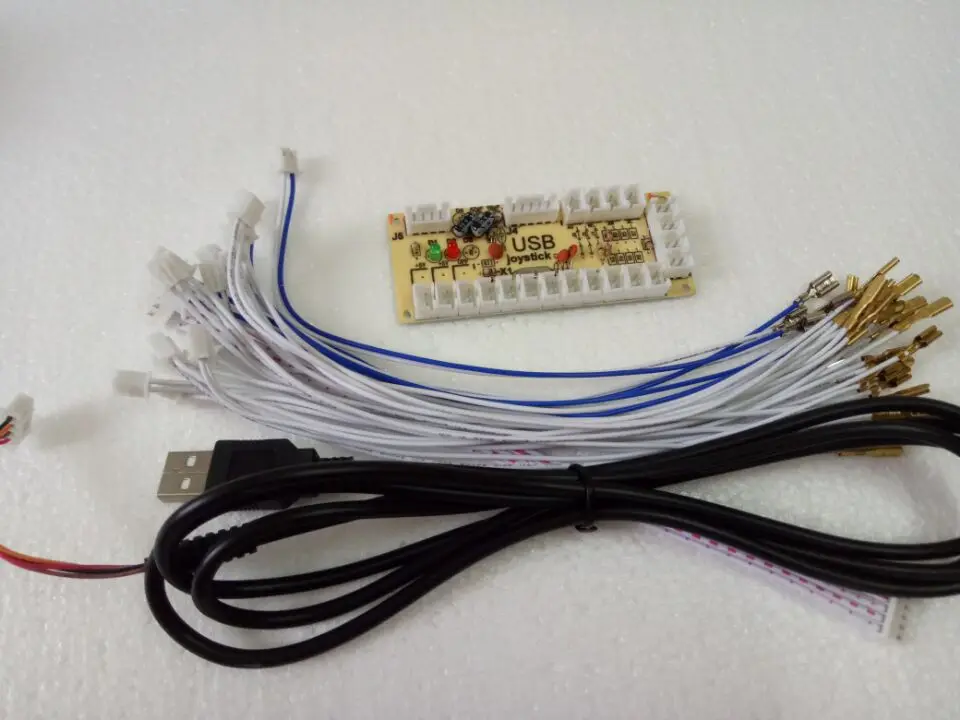 Ноль задержка USB энкодер к ПК Джойстик Замена ручка контроллер для Аркады DIY