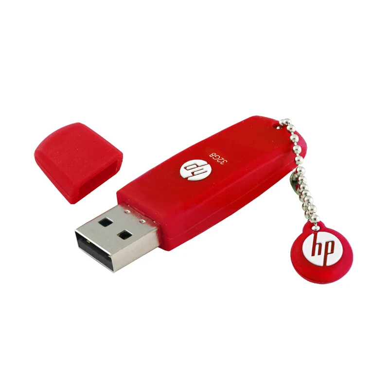 Hp USB флеш-накопитель 64 ГБ 32 ГБ 16 ГБ ударопрочная флеш-карта памяти, Флеш накопитель usb флешка для компьютера ноутбука Бесплатный адаптер