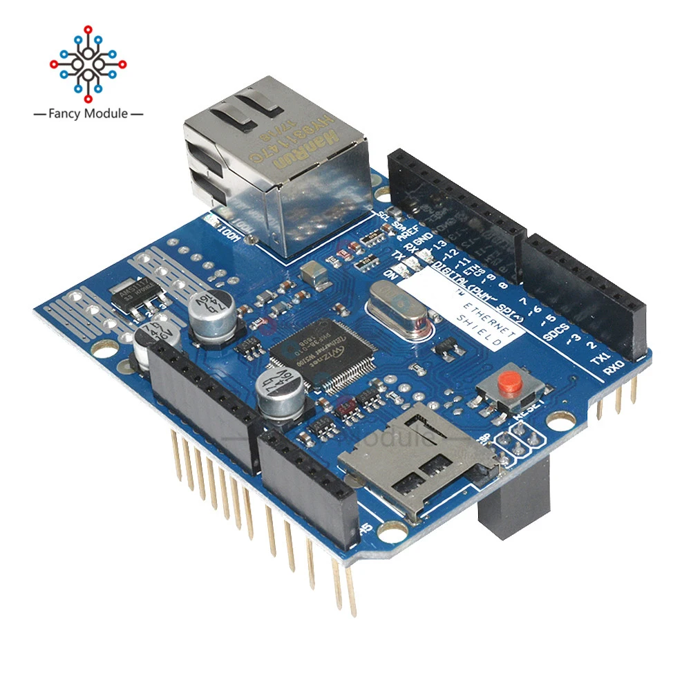 Сетевая плата W5100 R3 для Arduino UNO Duem Mega 2560 защитный модуль локальной сети Ethernet с