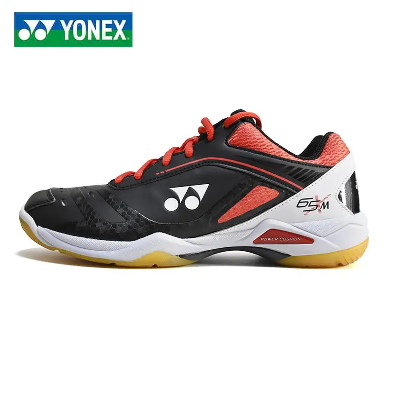 Бренд Yonex обувь для бадминтона кроссовки дышащие Viktor Axelsen Kento Momota Shb 65ex для мужчин и женщин - Цвет: SHB65XMEX