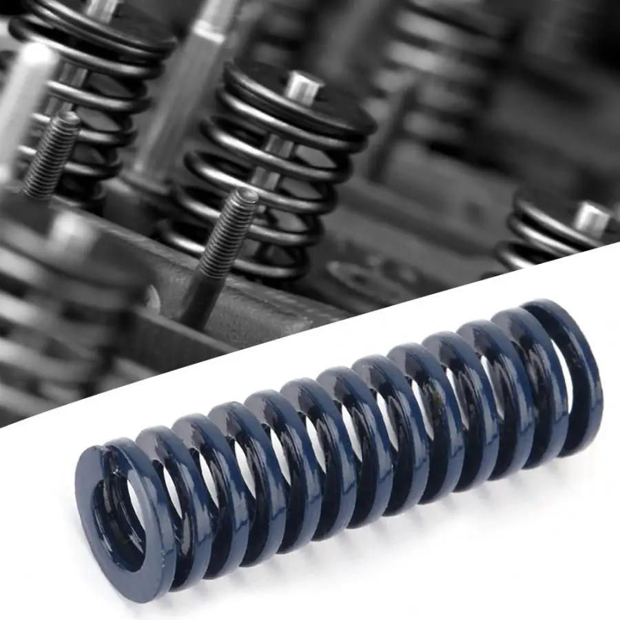 2pcs OD 10mm ID 5mm High Accuracy Steel Blue Light Load Mould Die Spring tension spring TL10 Mould Die Spring