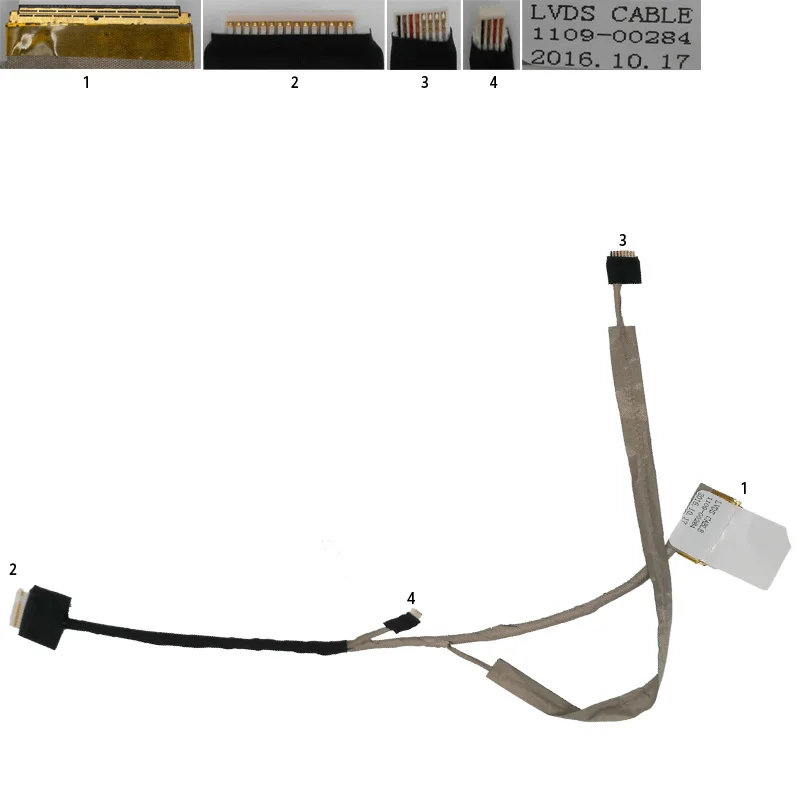 Новый кабель для ноутбука LENOVO IdeaPad S100 S110 PN: 1109-00284 сменный ремонтный ЖК-кабель LVDS |
