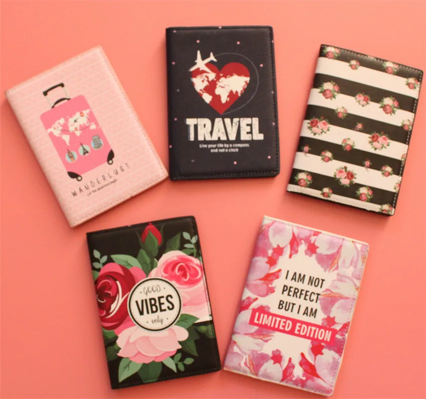 5 стилей держатель для паспорта Чехол защитный Обложка Id карт путешествий | Багаж