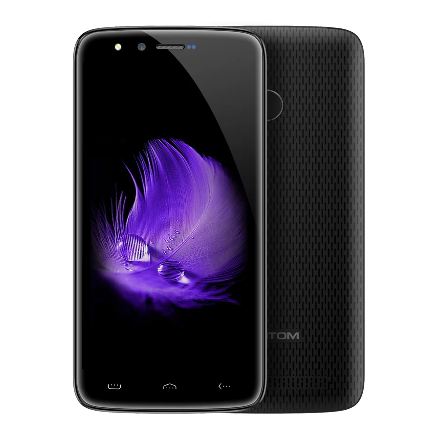 Оригинальный HOMTOM HT50 4G LTE мобильный телефон MT6737 четыре ядра 5 дюймов HD 1280x720 8.0MP 3 ГБ