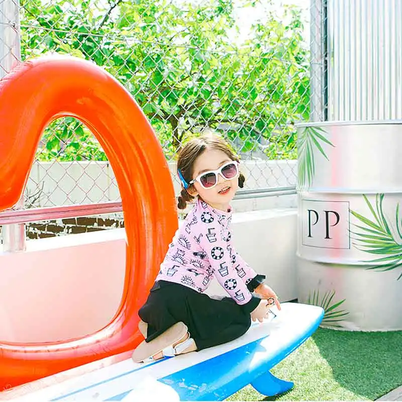 2019 Новое поступление Лето Двойка милая девушка розовый с длинными рукавами