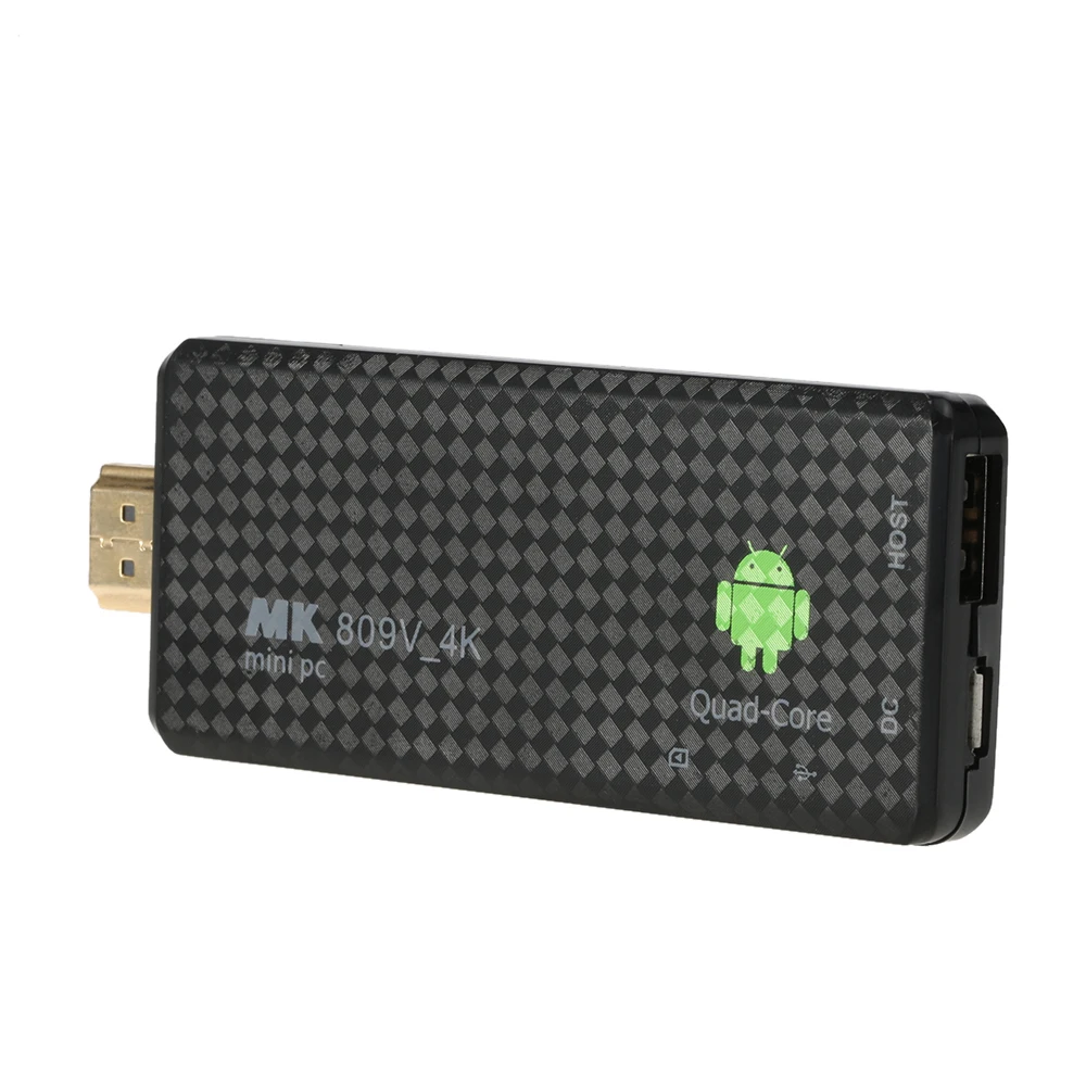 MK809 IV Android 5 1 Смарт ТВ ключ RK3229 четырехъядерный 1G/8G UHD 4K HD мини ПК Miracast/DLNA H.265 WiFi