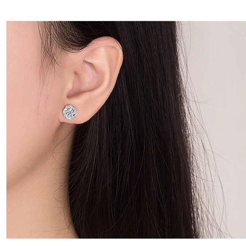 Элегантные женские серьги-гвоздики Utimtree 2019 свадебные серьги с камнями и