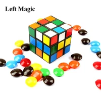 cube to candy not include candy magic tricks stage gimmick prop illusion funny object appearing magic props accessories