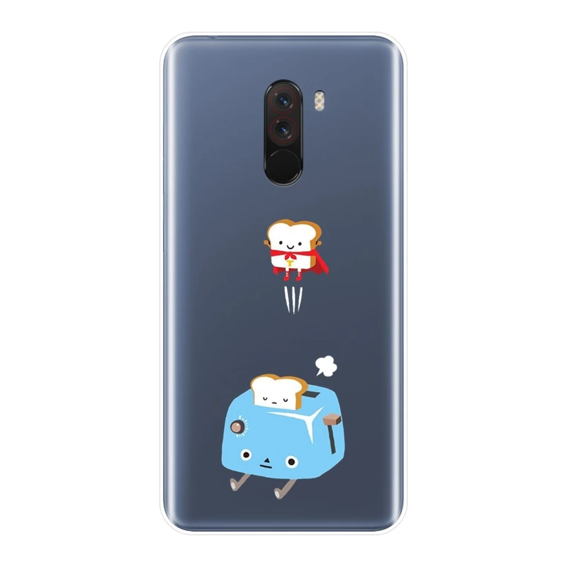 Задняя крышка для Pocophone F1 Xiaomi Redmi Note 6 Pro 5A Prime 5 4 4X Avocado Мягкий силиконовый чехол