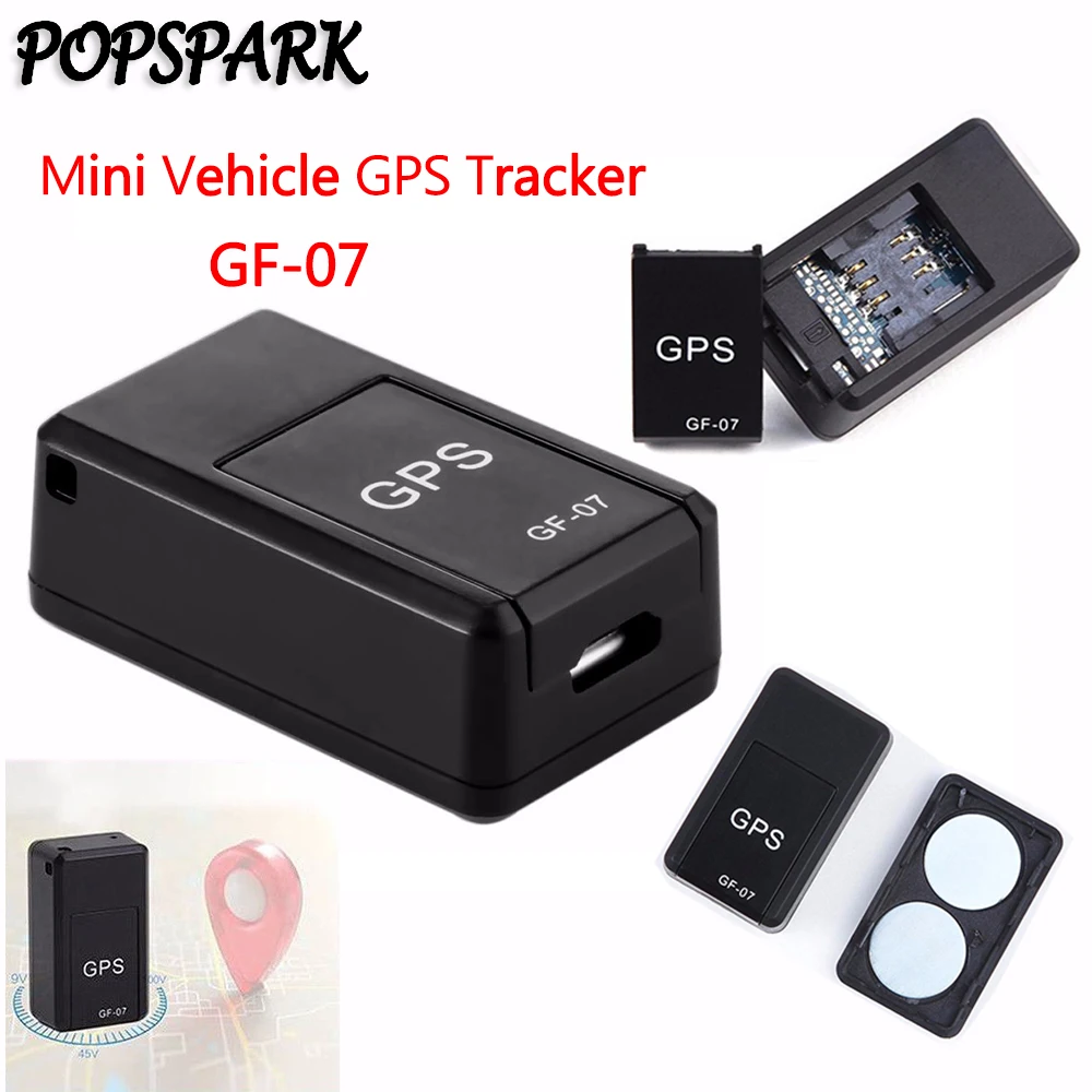 Автомобильный мини gps трекер gf07 магнитный мини gps авто в режиме реального времени отслеживающий локатор анти-потеря запись отслеживающее устройство Голосовое управление