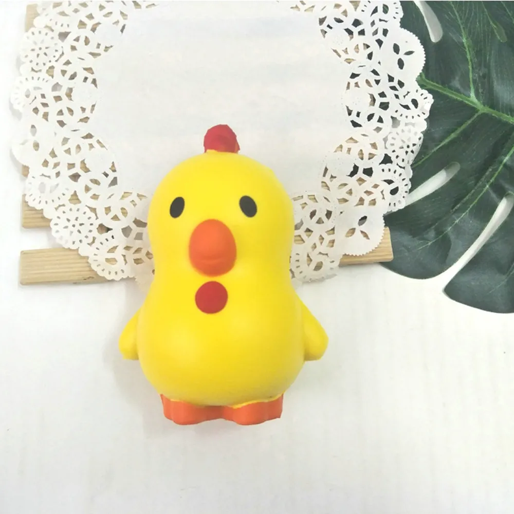 Sqishi Kawai очаровательные игрушки "Цыплята" медленно поднимающиеся для выдавливания крема ароматизированные игрушки антистресс Visqueux мягкие игрушки 25-30