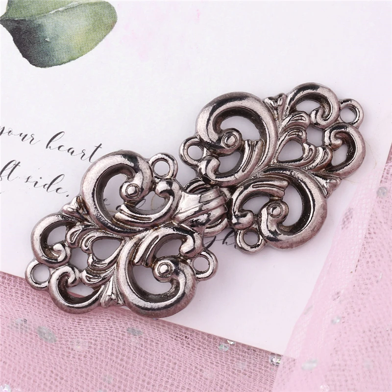 Застежки-клипсы для кардиганов YiZYiF 5 пар застежки-крючки накидка с цветочным