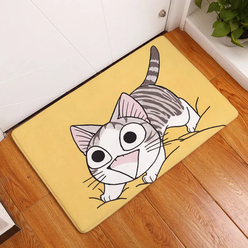 Monily Противоскользящий коврик для пола водонепроницаемый мультяшный Детский