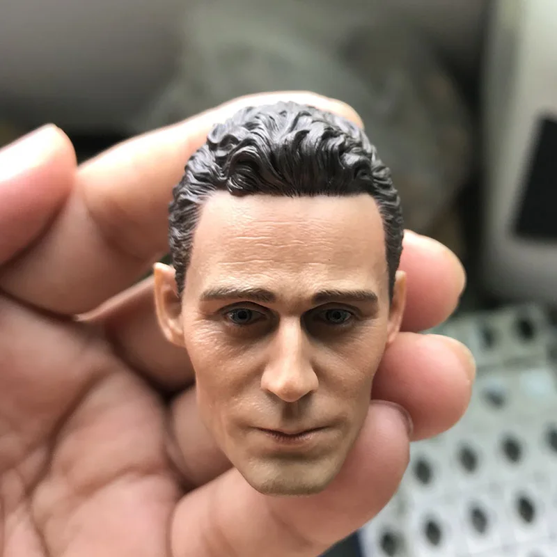 Масштаб 1/6 голова Raytheon Tom Hiddleston Loki для экшн фигурки 12 дюймов|Игровые и