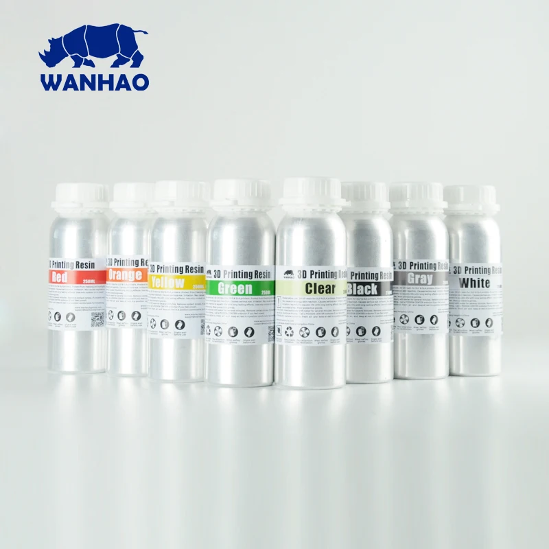 Wanhao 405 нм УФ смола для DLP/SLA 3D принтера принтер Смола 250 мл/бутылка | Компьютеры и