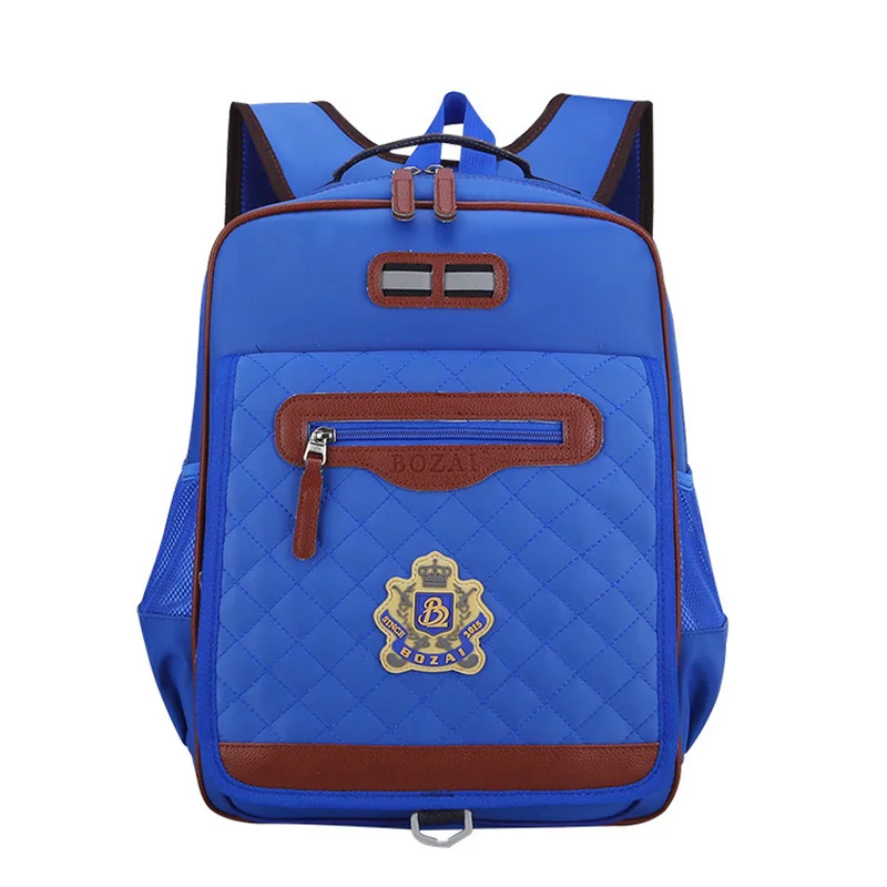 "Детский рюкзак, сумка для начальной школы, школьный рюкзак для мальчиков и девочек, нейлоновый милый рюкзак для снижения нагрузки на спину"