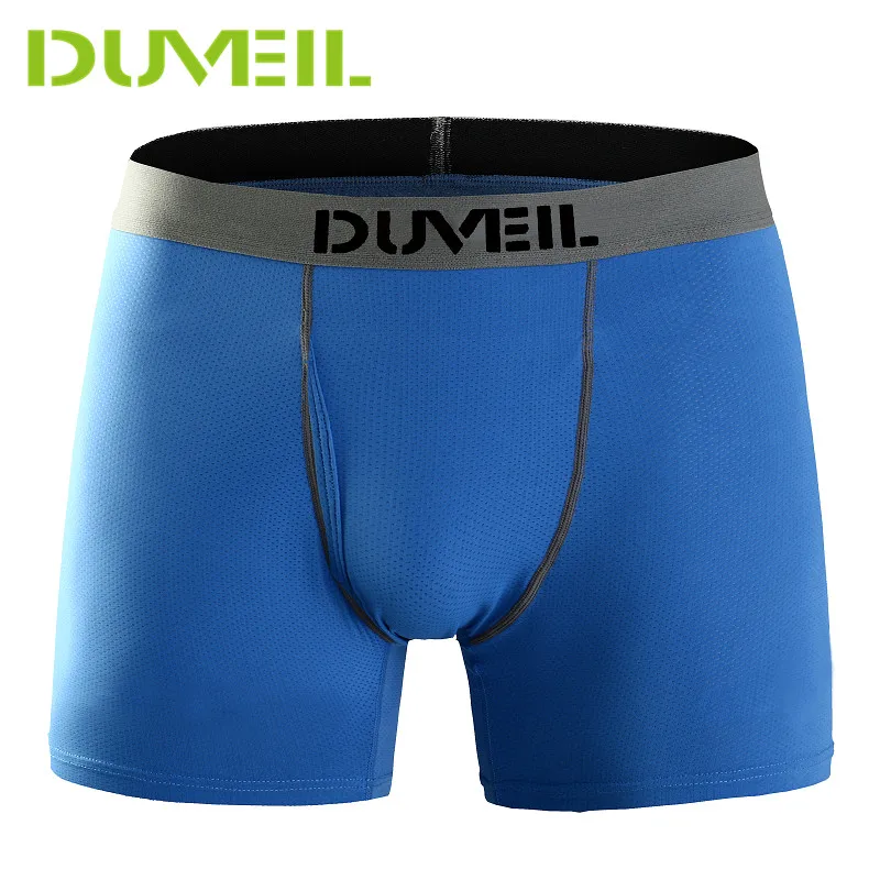 

DUVEIL 2Pieces/Lot Nylon High Elastic 3D Strescopic Clipping Moisture Absorption Perspiration Men's Sports Shorts Health Panties