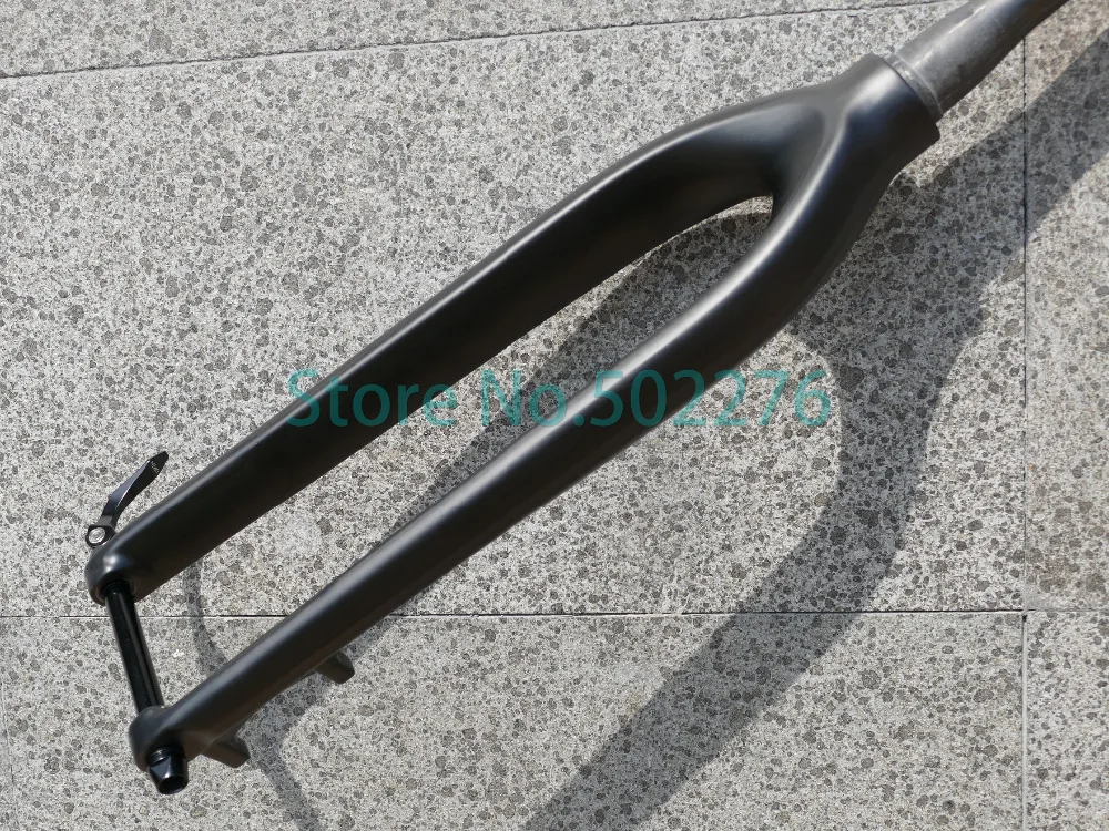 UD углеродный Матовая Глянцевая 29er горный велосипед MTB вилка 1 1/8 &quot 1/2&quot + 15 мм