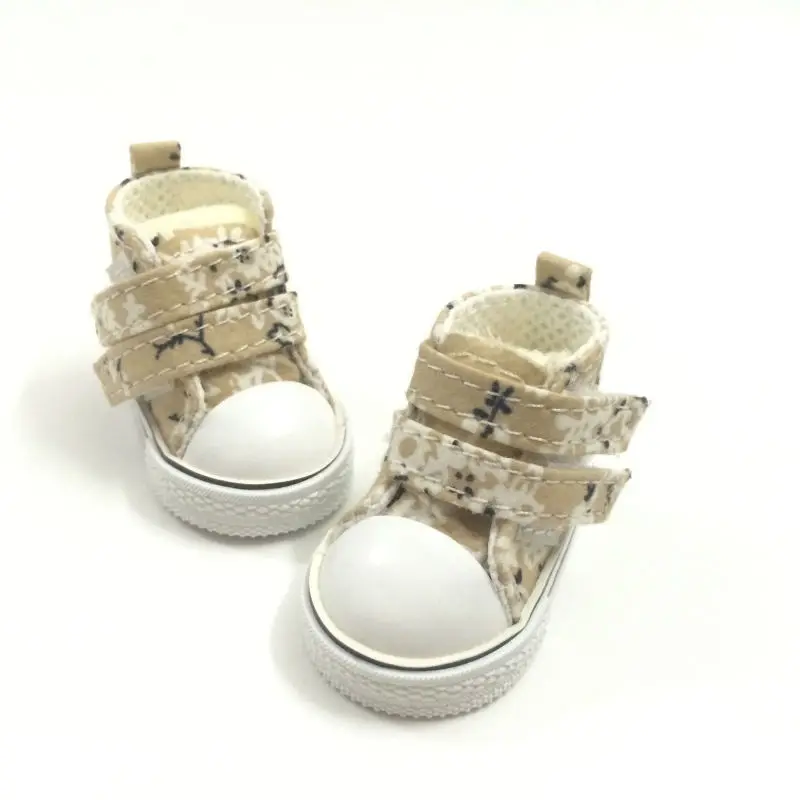 

Fashion Causal Canvas Shoes 1/6 BJD Doll Shoes for Dolls,5CM Mini Sneakers Shoes Doll Boots Dolls Accessories 12 Pairs/Lot