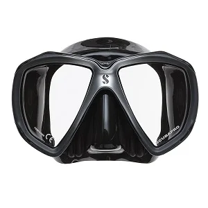 Silver Black Маска Scubapro SPECTRA Scuba Divng - Цвет: Silver Black