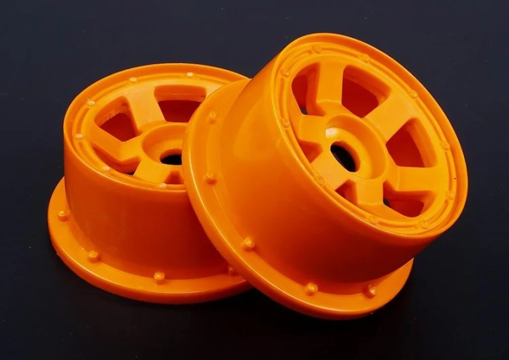 

2pcs high strength nylon rear wheel hub set assembly for 1/5 scale hpi racing 5B 5T 5SC rovan rc toys car spare parts
