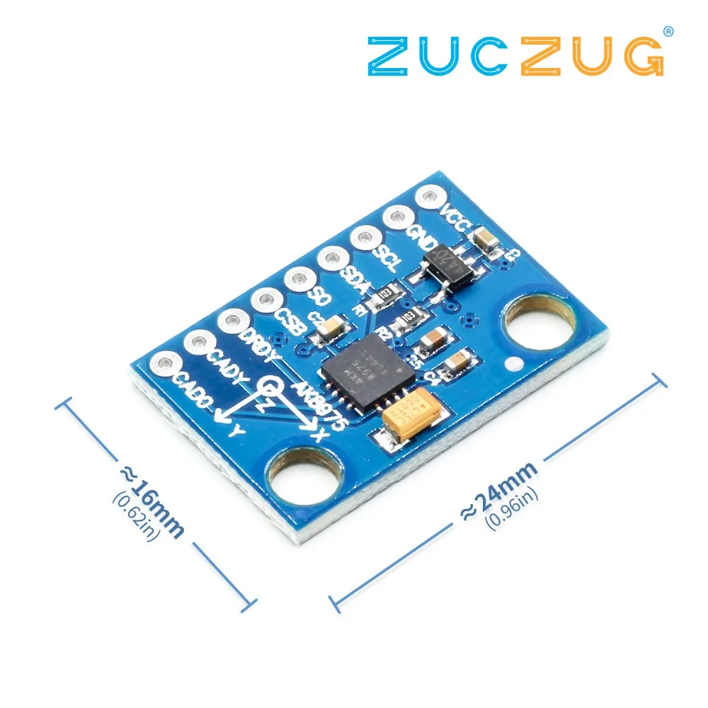 AK8975 Three-axis Electronic Compass High Precison Compass Module For arduino