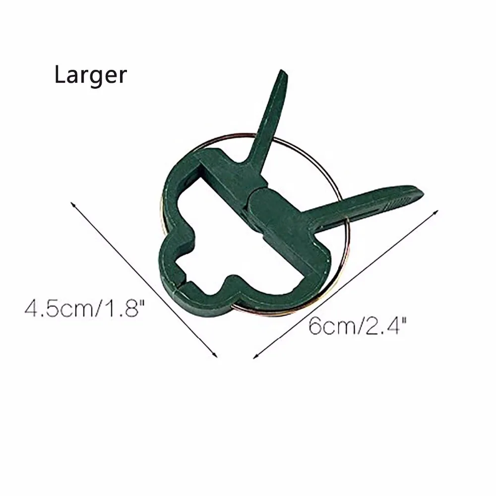 40 шт садовые растения Цветочные заколки поддерживающие выпрямление