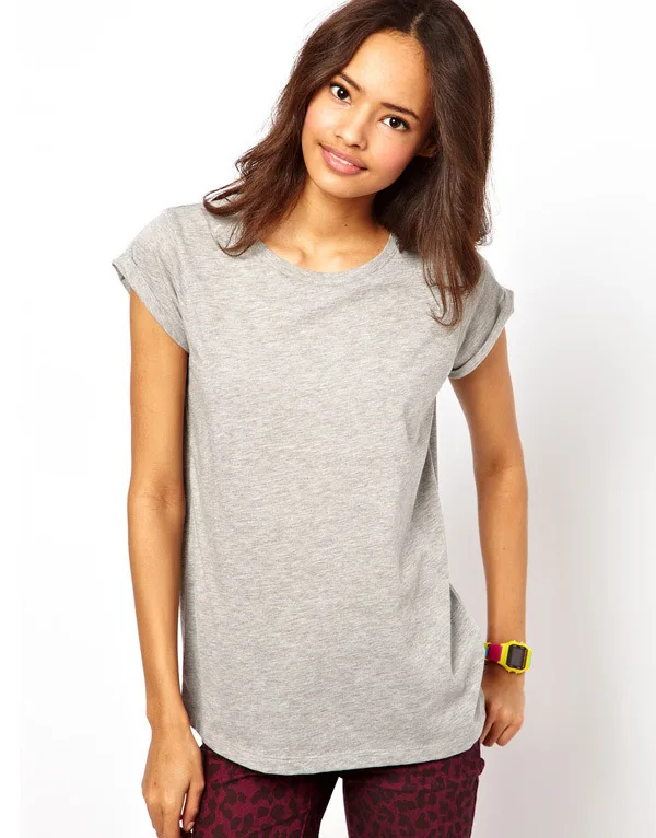 New 2015 Summer Shirt Women Short Sleeve O Neck T Shirts Back standing Pair Horses Pattern Tops Casual Clothes In Stock | Женская одежда