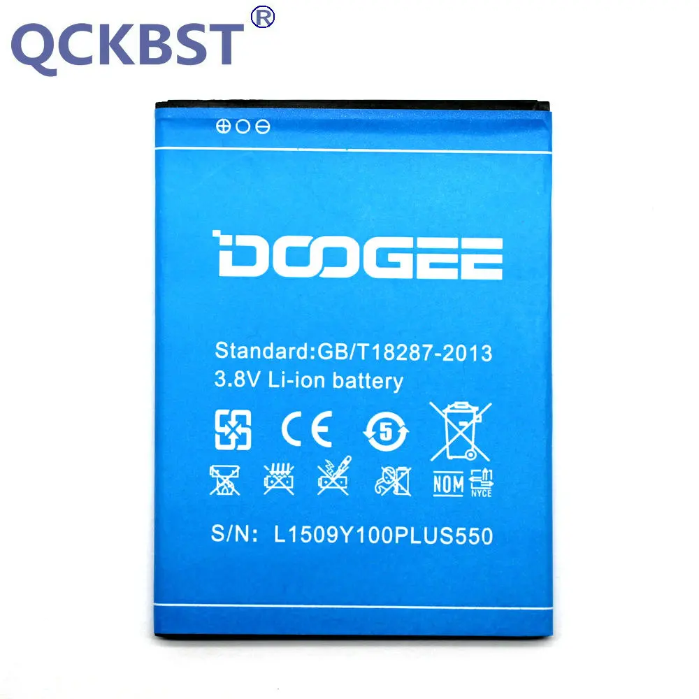 Новый аккумулятор 3000 мАч Y100Plus Для Doogee Y100 Plus высококачественный сменный + код