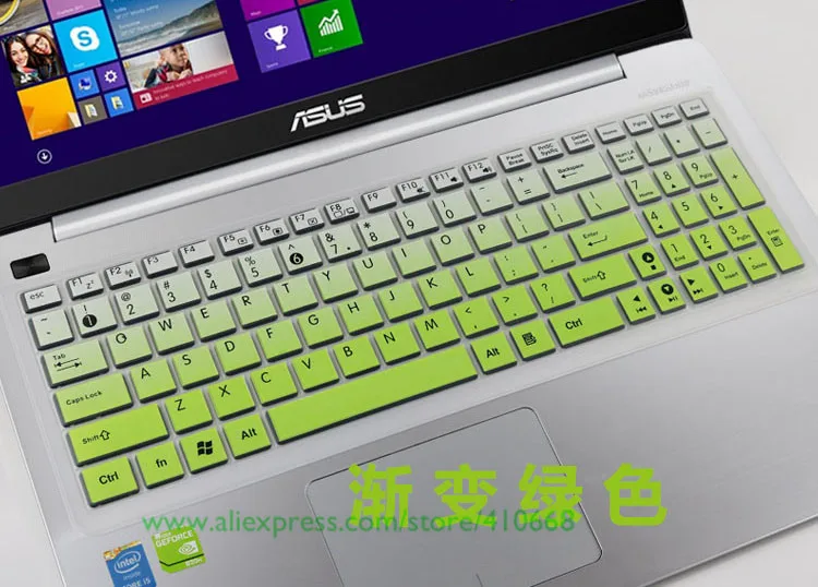 Силиконовый защитный чехол для клавиатуры Asus X501U X502U X502C X550C X550DP X551 X552E X552V X552MD X56C X503M