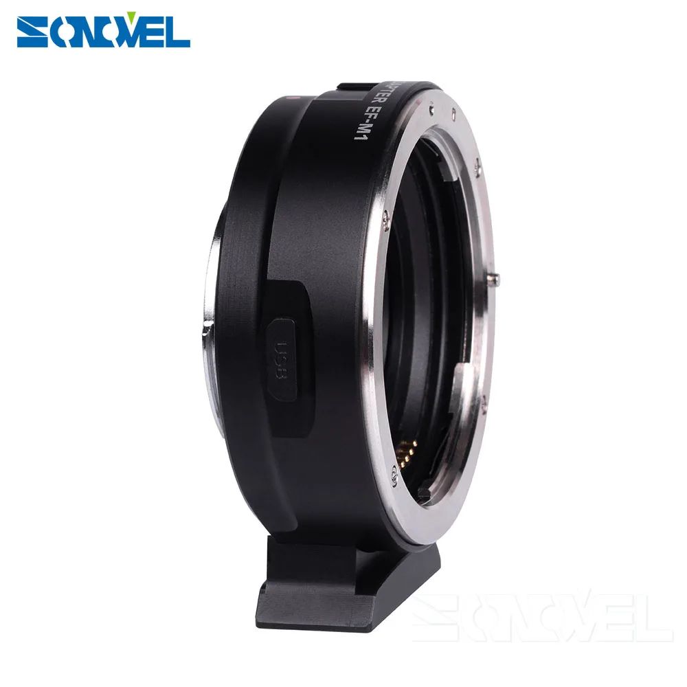 Адаптер объектива Viltrox с кольцевым креплением и автофокусом для Canon EF/4/3 M4/3 Micro