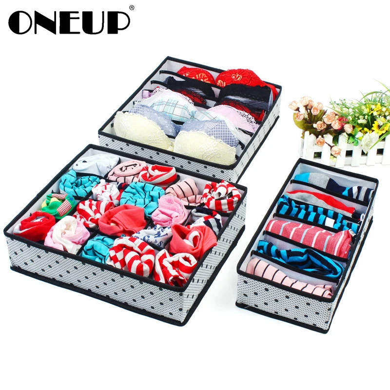 3 шт. складные органайзеры для нижнего белья|Ящики-органайзеры| |