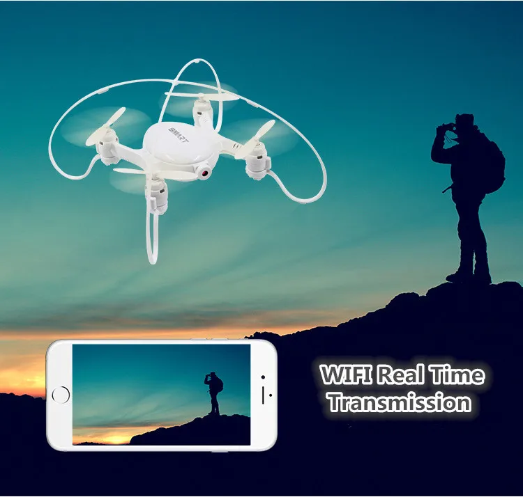 Горячая Распродажа детский Радиоуправляемый Дрон WiFi FPV фотокамера 2 4 МП G 4CH 6
