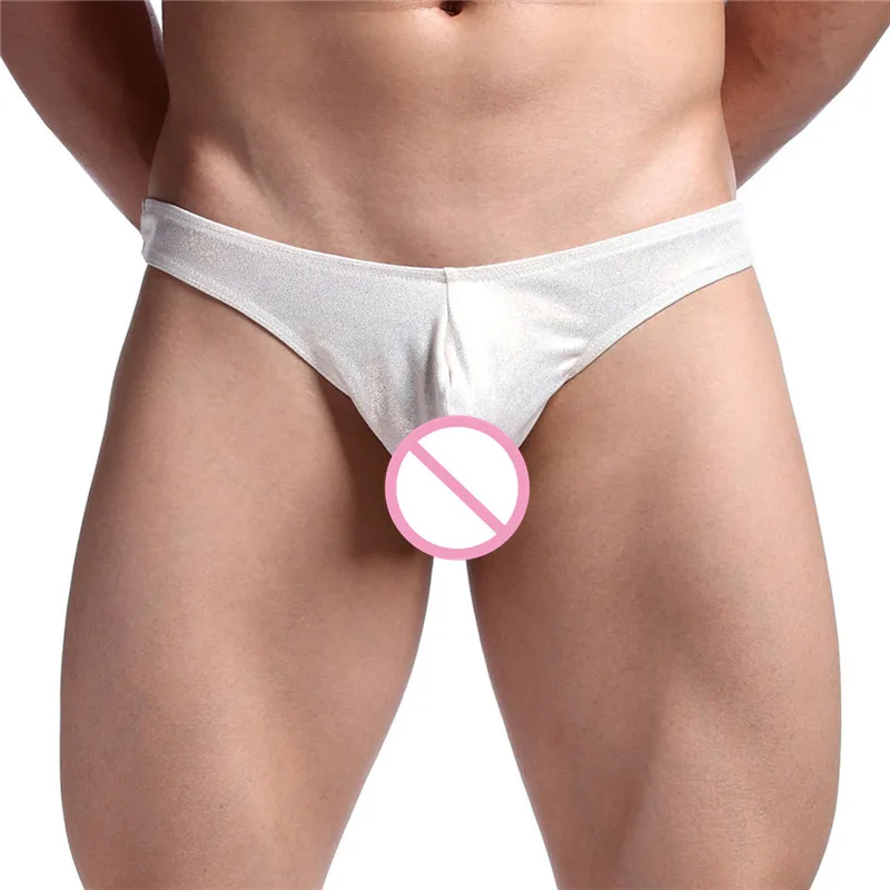 Сексуальные мужские нейлоновые трусики Танга нижнее белье для мужчин с низкой