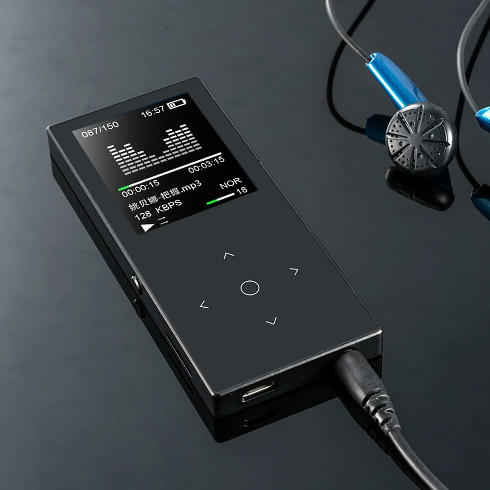 Новое поступление 2017 Бенджи сенсорный экран музыкальный плеер с записью