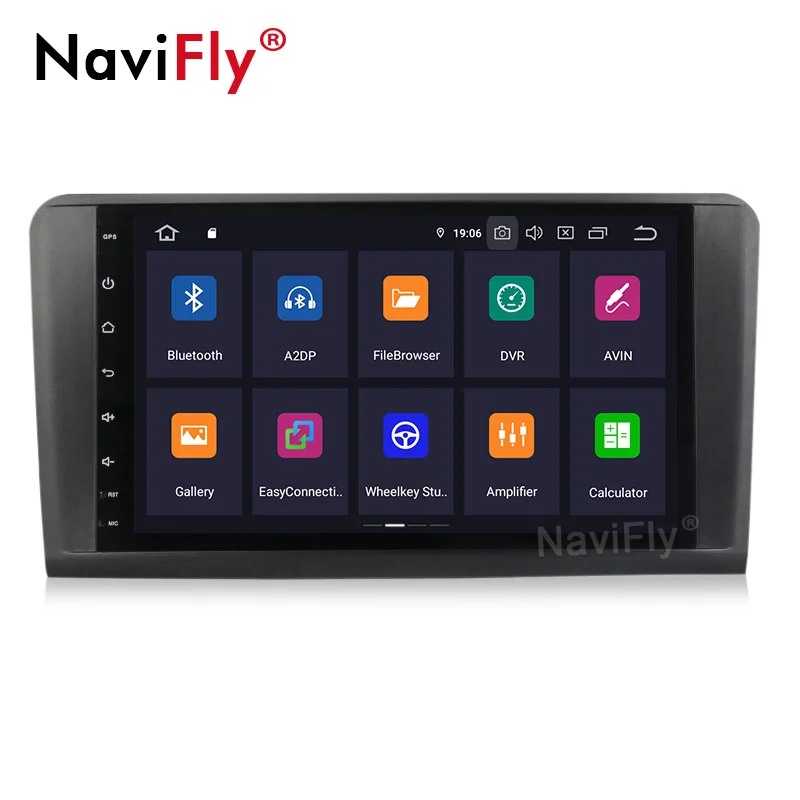 Ips DSP Android 9 0 Автомобильный gps для Mercedes Benz ML GL W164 ML350 ML500 GL320 Радио Стерео навигация