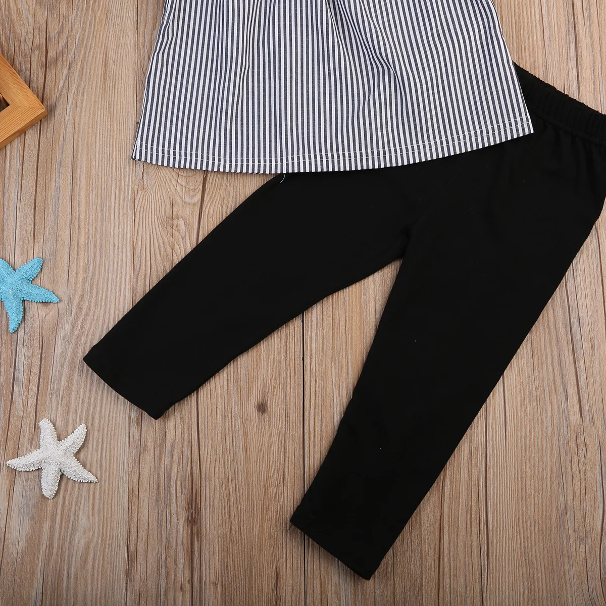 Топы с открытыми плечами для маленьких девочек футболка в полоску принтом +