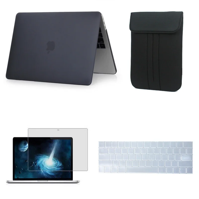 Матовый Жесткий чехол для 2018 Macbook Pro 13 дюймов 15 Retina 12 ноутбука Apple MacBook air 11 6 дюйма