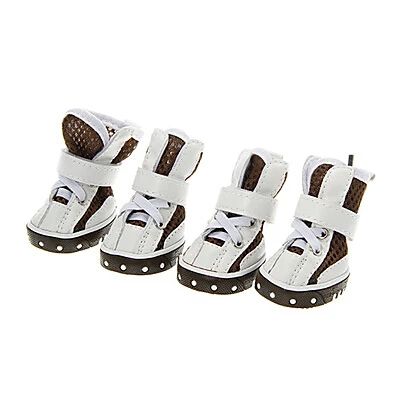 Новинка 2015 года Стильная дышащая обувь для домашних животных Уличная спортивная